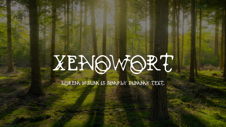 Xenowort Font