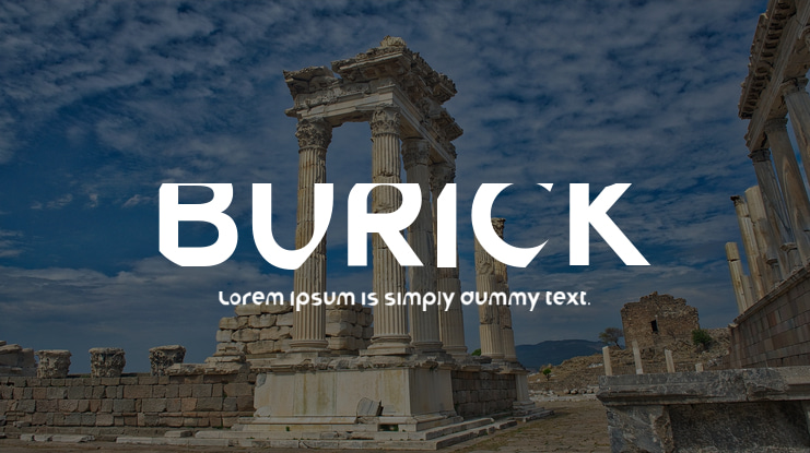 BURICK Font