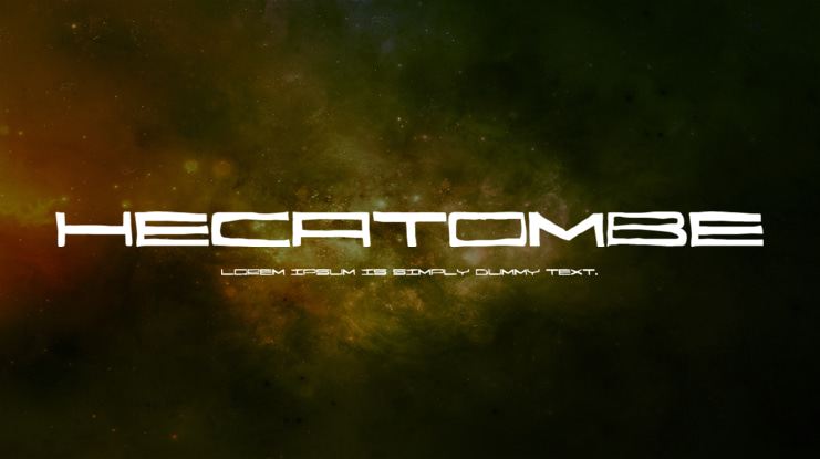 Hecatombe Font
