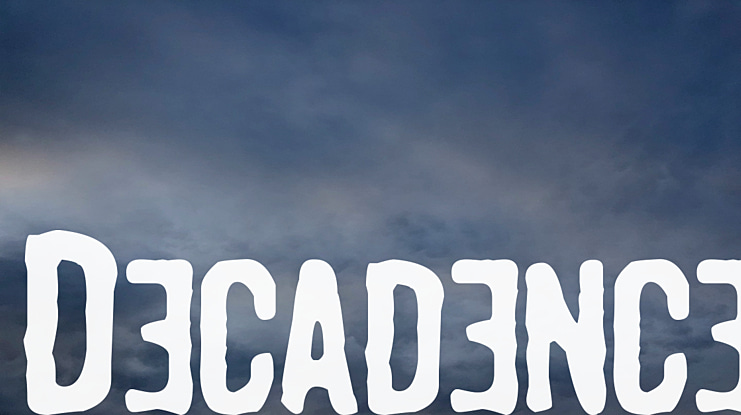 Decadence Font