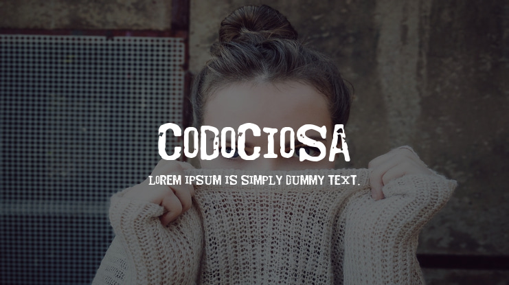 Codociosa Font