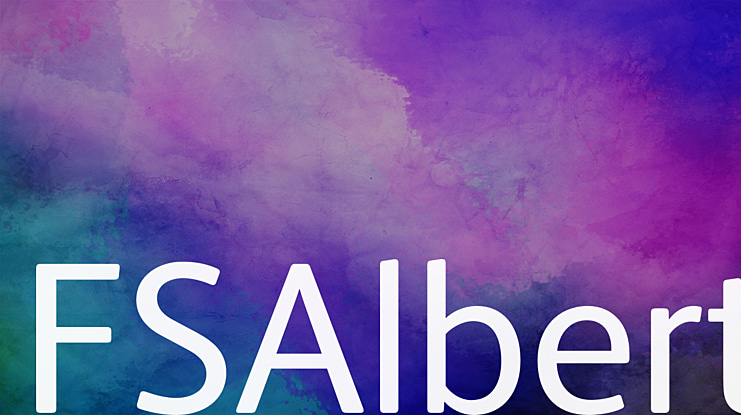 FSAlbert Font