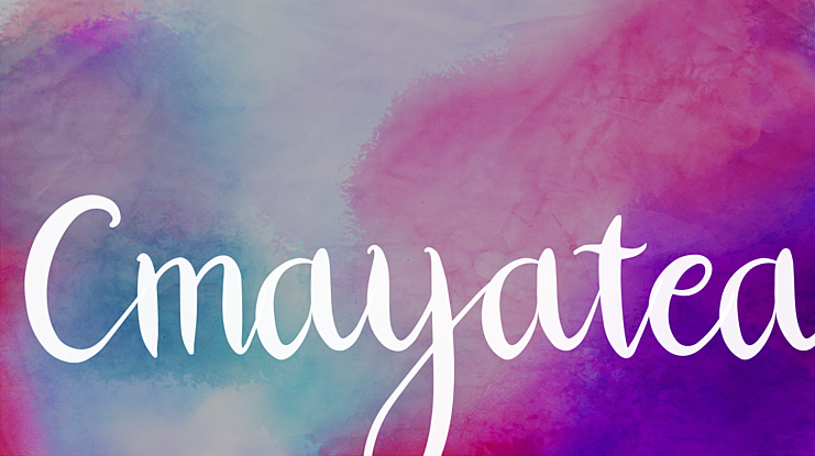 Cmayatea Font