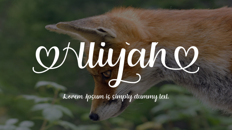 Aliyah Font