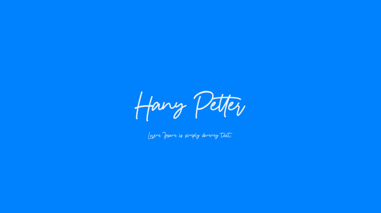 Hany Petter Font