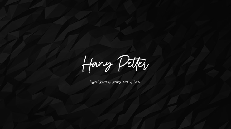 Hany Petter Font