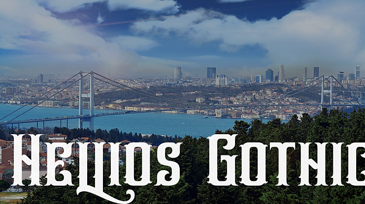 Hellios Gothic Font