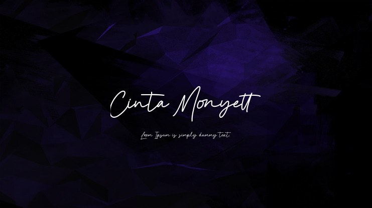 Cinta Monyett Font