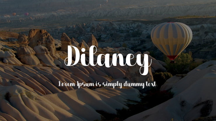 Dilaney Font