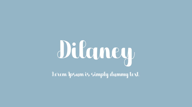 Dilaney Font