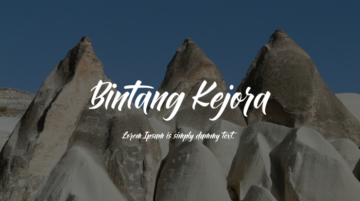 Bintang Kejora Font