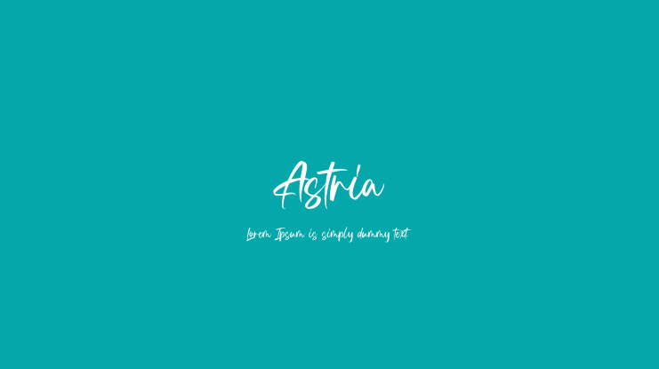 Astria Font