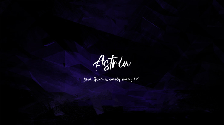 Astria Font