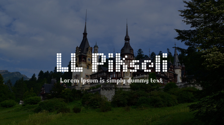 LL Pikseli Font
