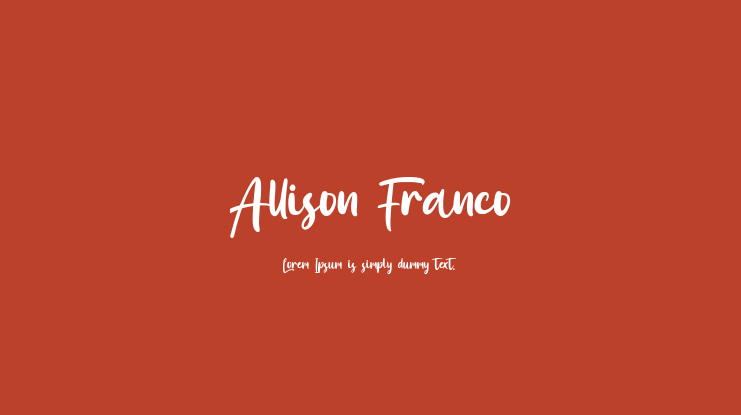 Allison Franco Font