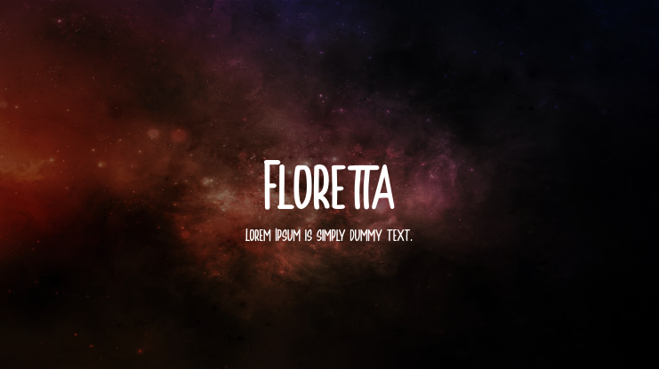 Floretta Font