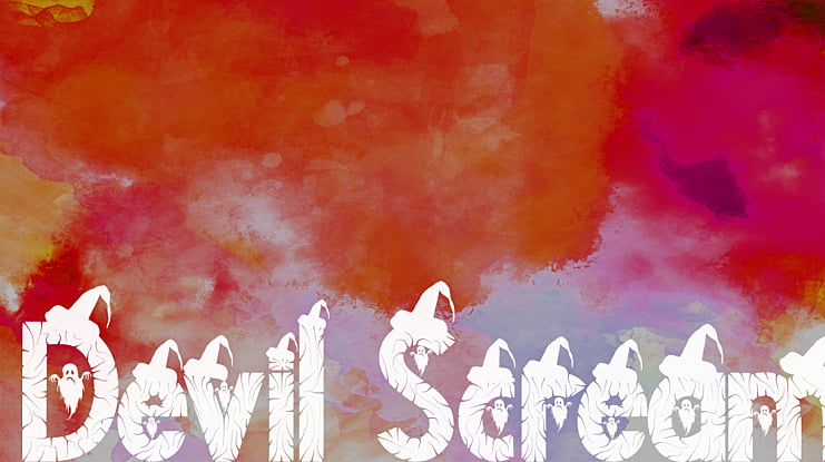 Devil Scream Font