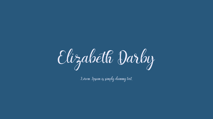 Elizabeth Darby Font