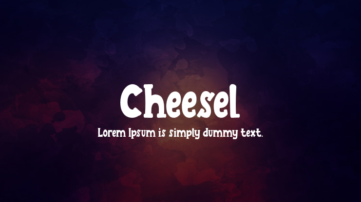 Cheesel Font
