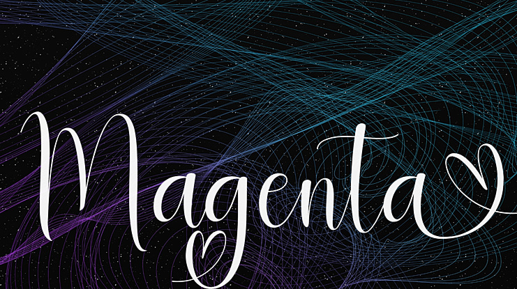 Magenta Font