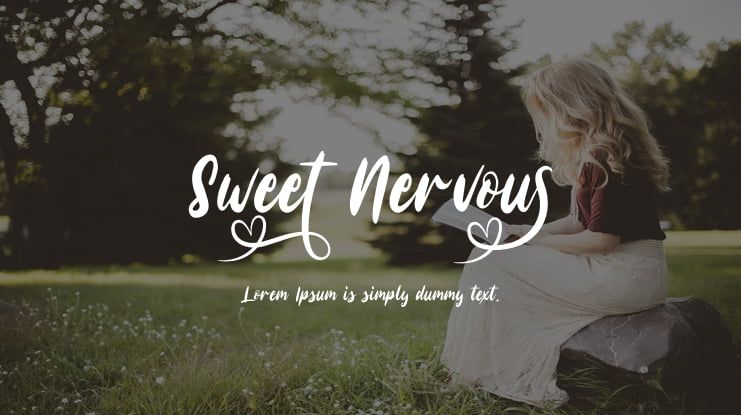 Sweet Nervous Font