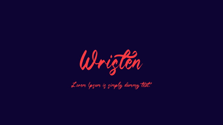 Wristen Font