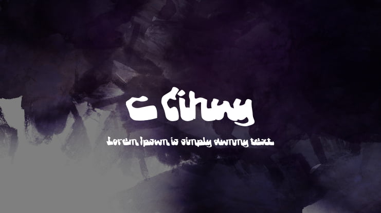 c Cihuy Font