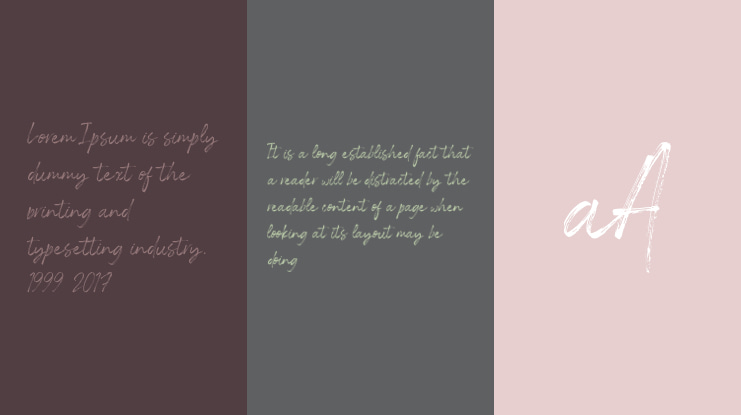 Badlooking Brush Font