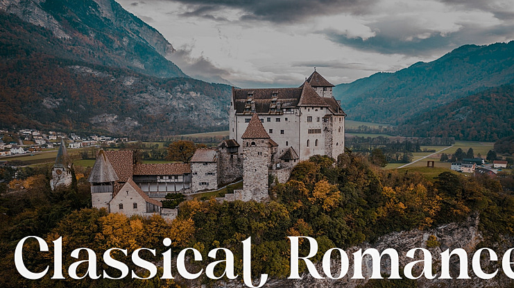 Classical Romance Font