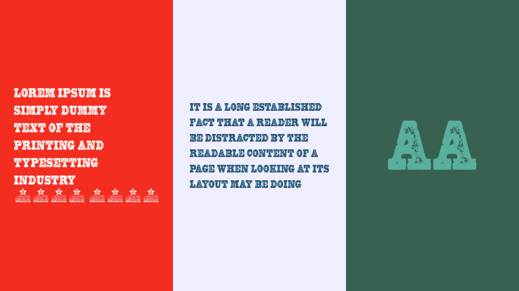 REWARD PERSONAL USE Font