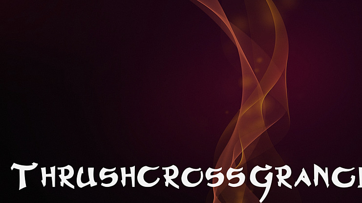 Thrushcross Grange Font