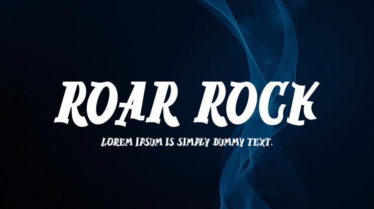 ROAR ROCK Font