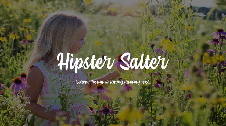 Hipster Salter Font
