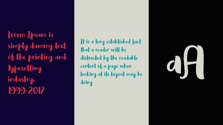 Behind The Scenery Font