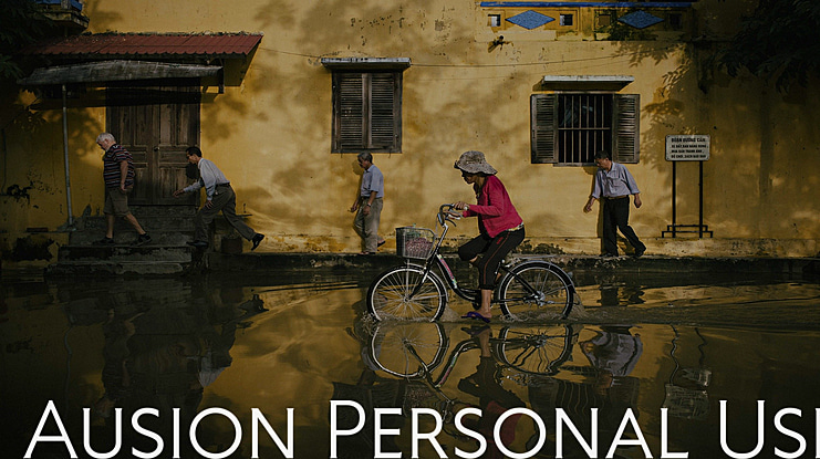 Ausion Personal Use Font Family