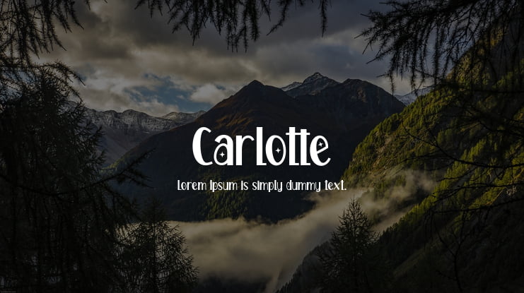 Carlotte Font