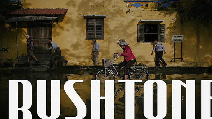 RUSHTONE Font