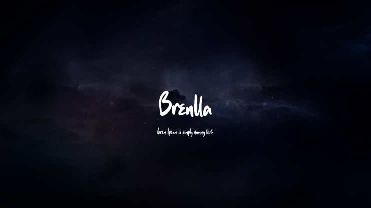 Brenlla Font