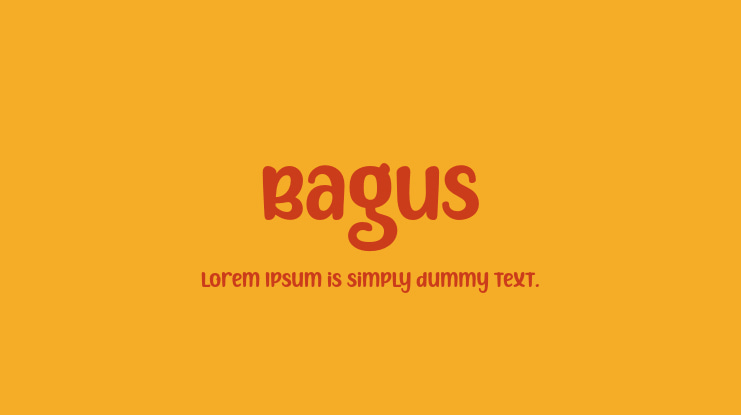 Bagus Font