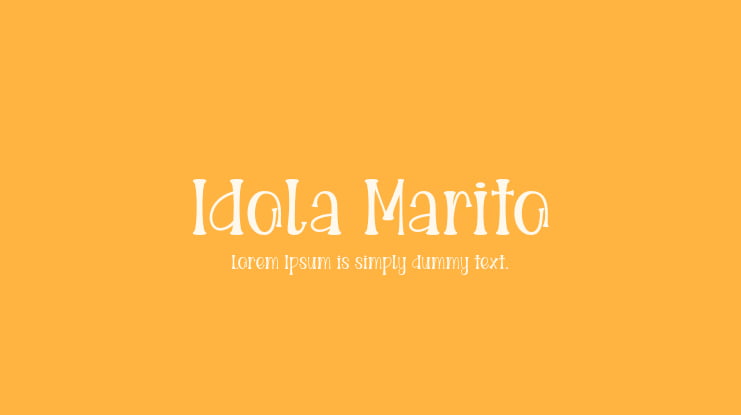 Idola Marito Font