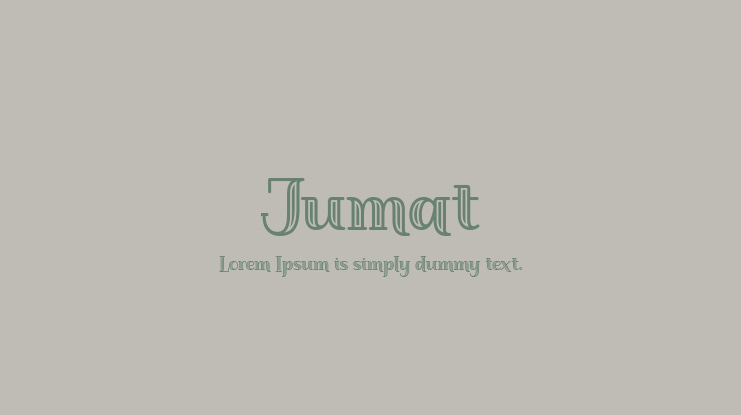 Jumat Font