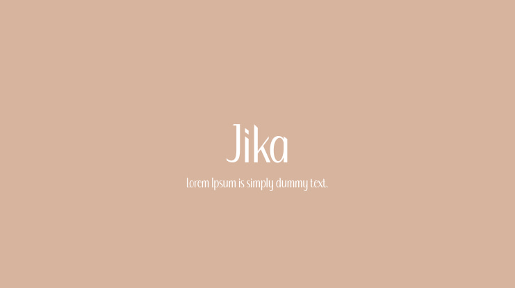 Jika Font
