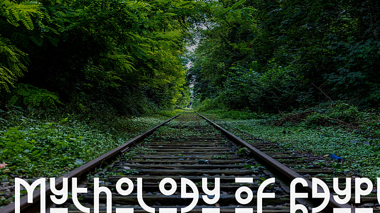 Mythology Of Egypt Font