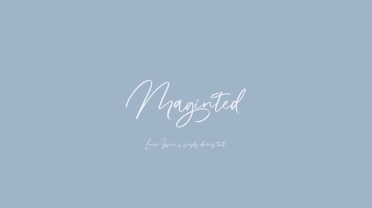 Maginted Font