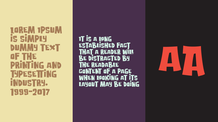 Attack Of Monster Font