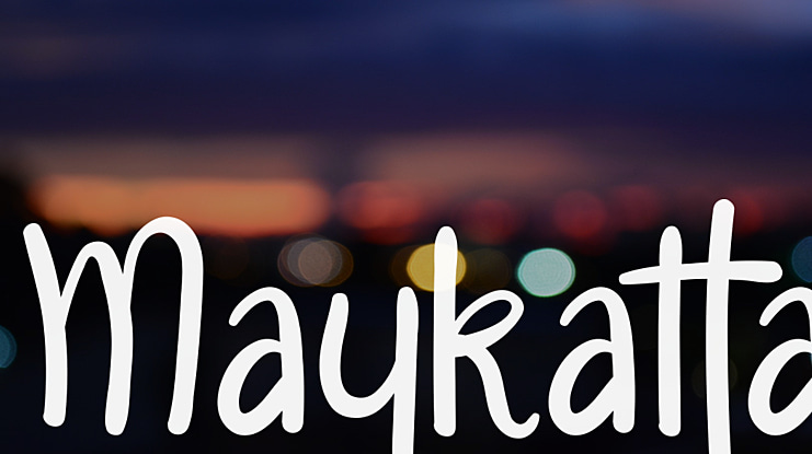 Maykatta Font