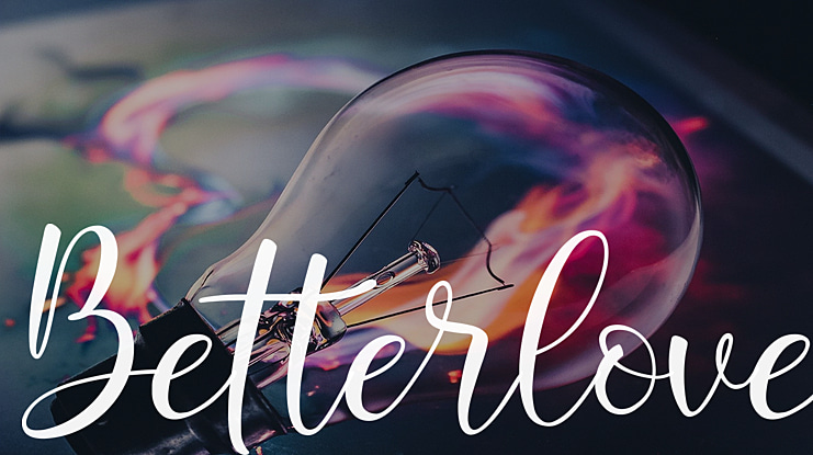 Betterlove Font Family