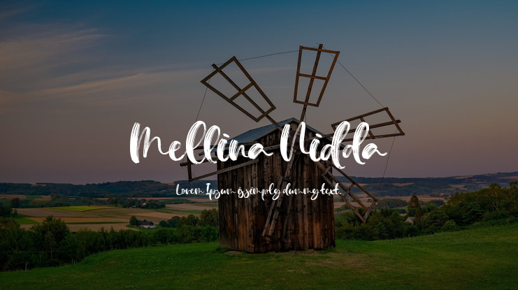 Mellina Nidda Font
