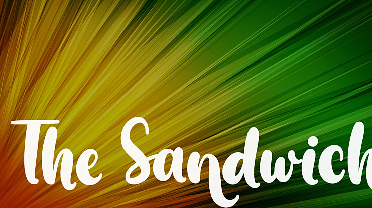 The Sandwich Font