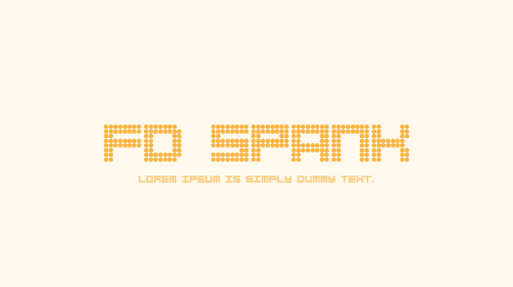 FD Spank Font